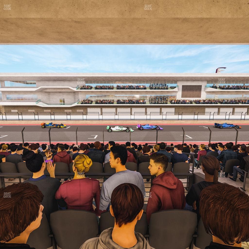 Circuit of The Americas - Section Main Grandstand Mezzanine 5 B Seat View