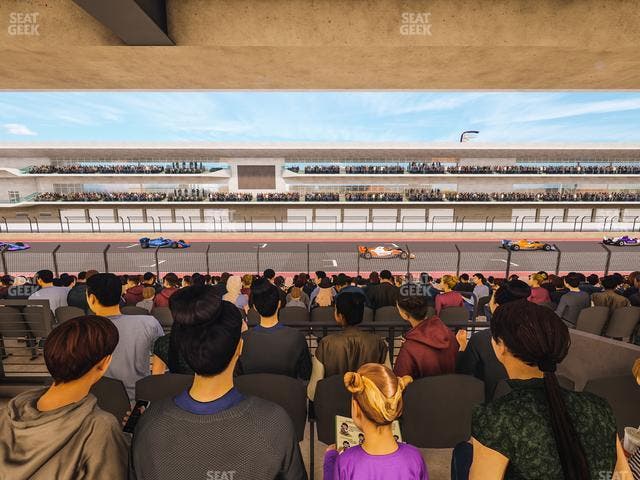 Circuit of The Americas - Section Main Grandstand Mezzanine 9 B Seat View