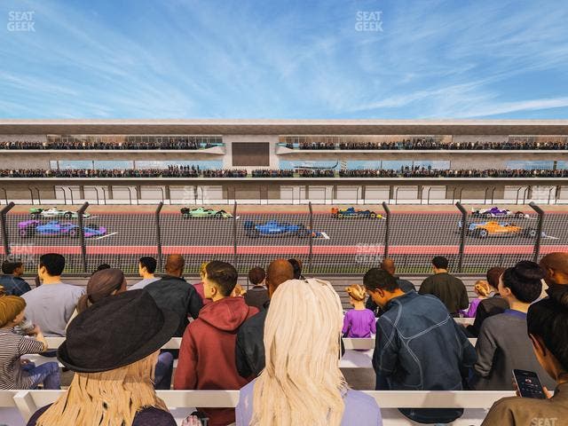Circuit of The Americas - Section Main Grandstand Trackside East 118 Seat View