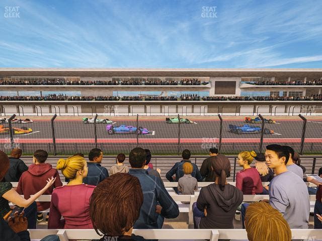 Circuit of The Americas - Section Main Grandstand Trackside East 122 Seat View