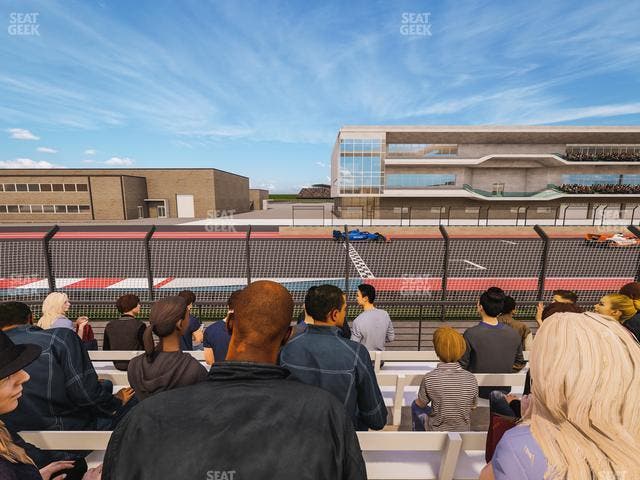 Circuit of The Americas - Section Main Grandstand Trackside West 101 Seat View