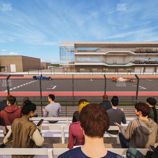 Circuit of The Americas - Section Main Grandstand Trackside West 102 Seat View