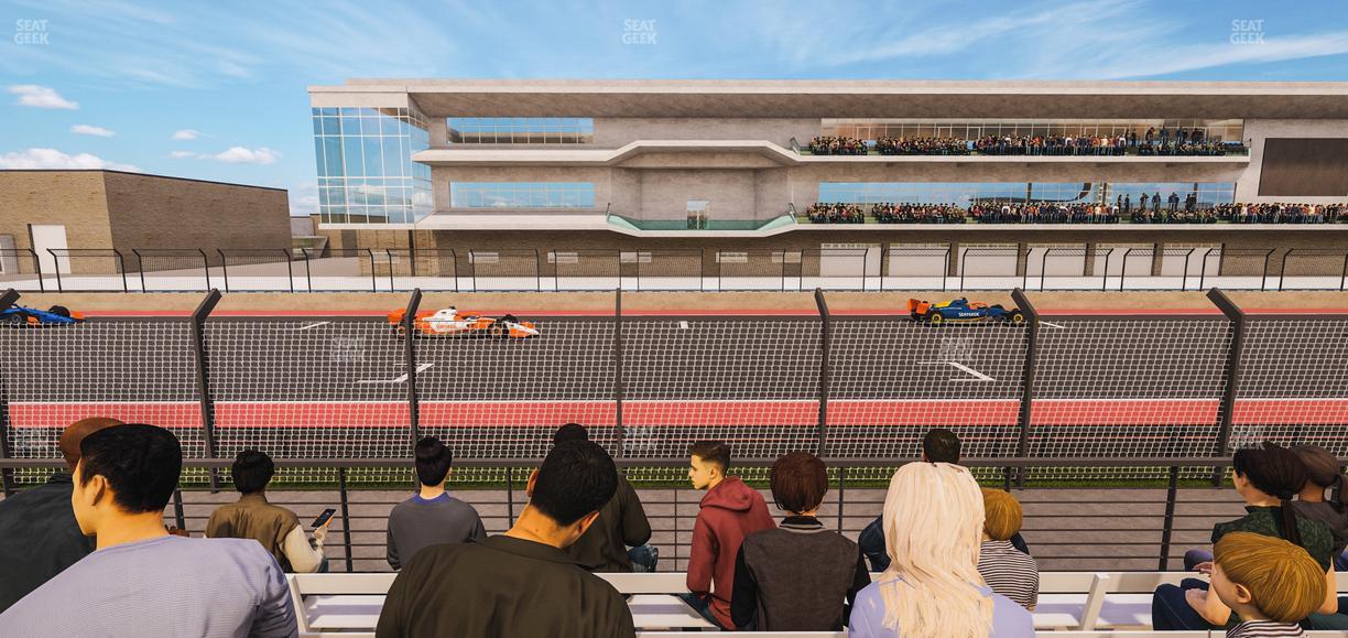 Circuit of The Americas - Section Main Grandstand Trackside West 103 Seat View