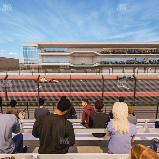 Circuit of The Americas - Section Main Grandstand Trackside West 103 Seat View