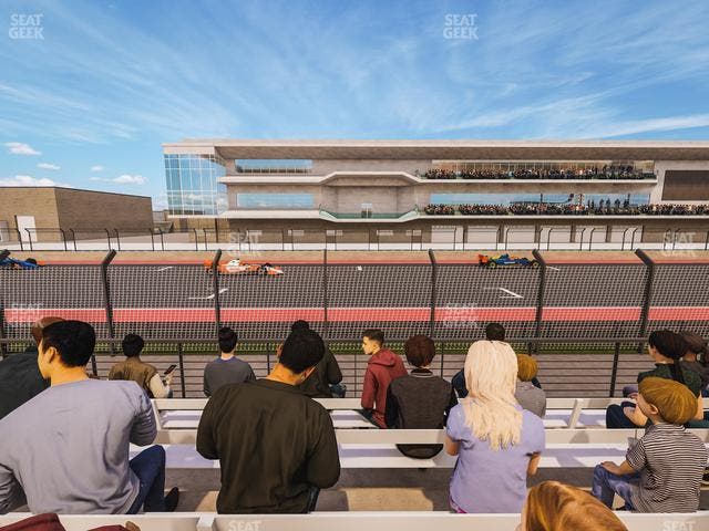 Circuit of The Americas - Section Main Grandstand Trackside West 103 Seat View