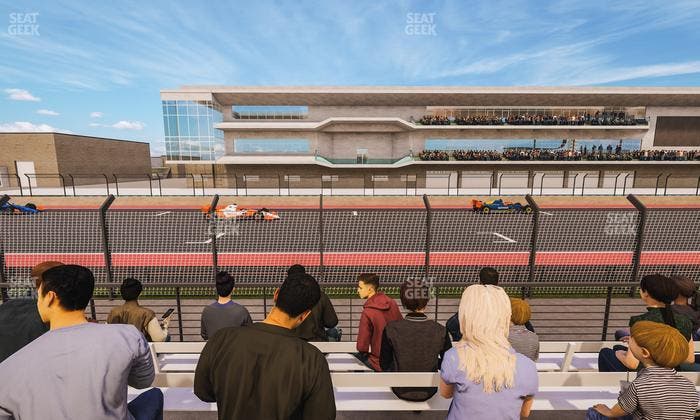 Circuit of The Americas - Section Main Grandstand Trackside West 103 Seat View