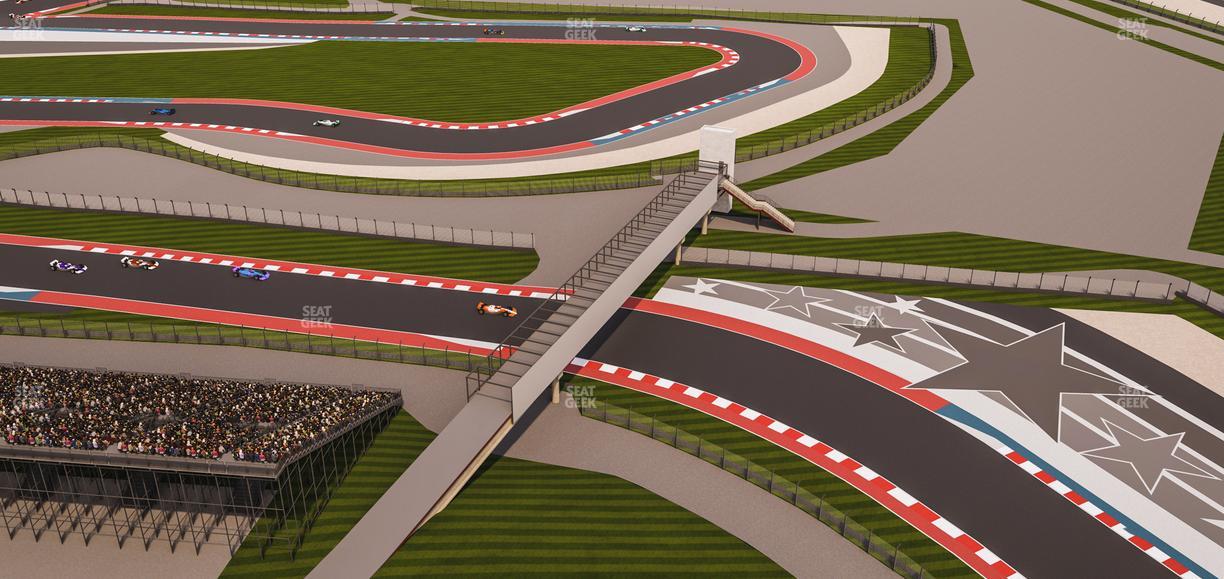 Circuit of The Americas - Section Owners Club Seat View