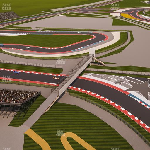 Circuit of The Americas - Section Owners Club Seat View