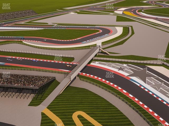Circuit of The Americas - Section Owners Club Seat View