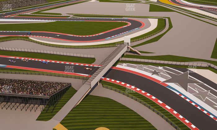 Circuit of The Americas - Section Owners Club Seat View