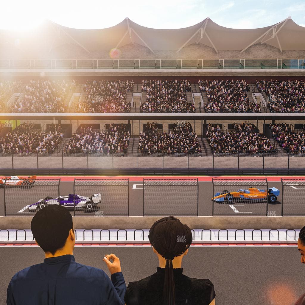Circuit of The Americas - Section Paddock Club Seat View