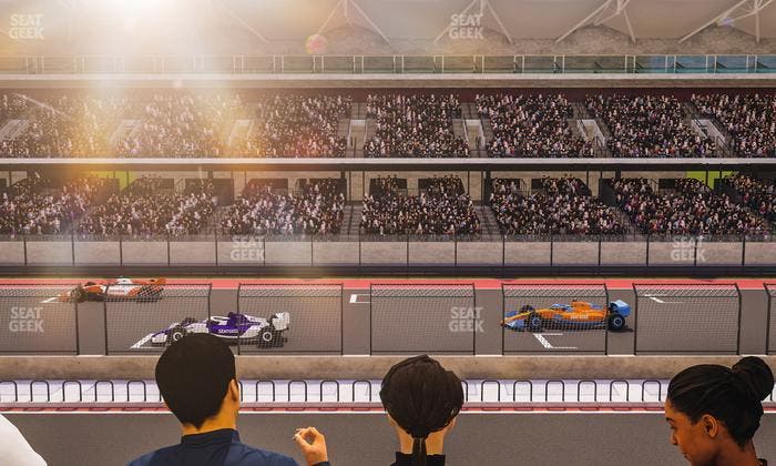 Circuit of The Americas - Section Paddock Club Seat View