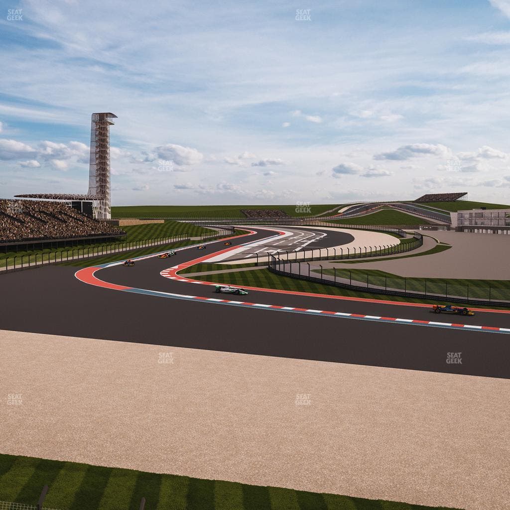 Circuit of The Americas - Section Plaza Club Seat View
