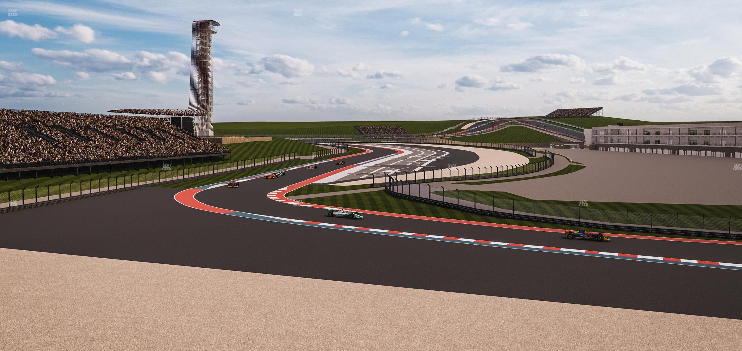 Circuit of The Americas - Section Plaza Club Seat View