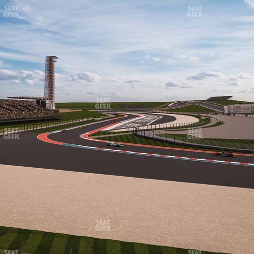 Circuit of The Americas - Section Plaza Club Seat View