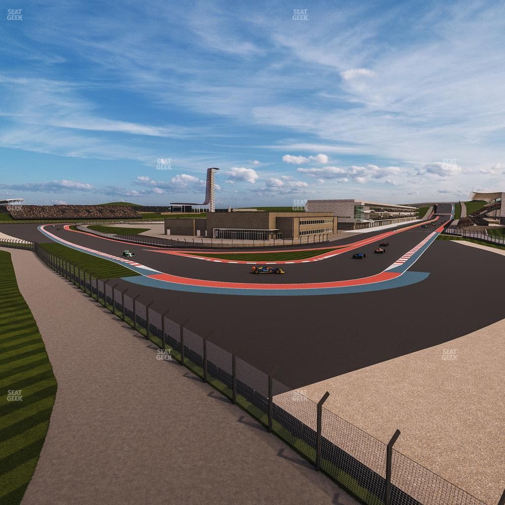 Circuit of The Americas - Section Podium Club Seat View