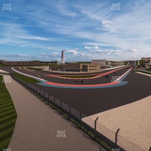 Circuit of The Americas - Section Podium Club Seat View