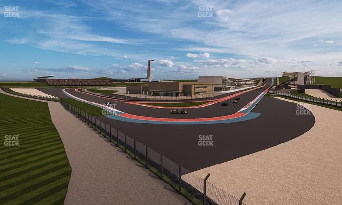 Circuit of The Americas - Section Podium Club Seat View