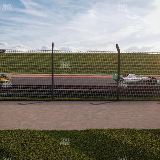 Circuit of The Americas - Section Trackside Rv Parking Seat View
