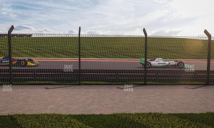 Circuit of The Americas - Section Trackside Rv Parking Seat View