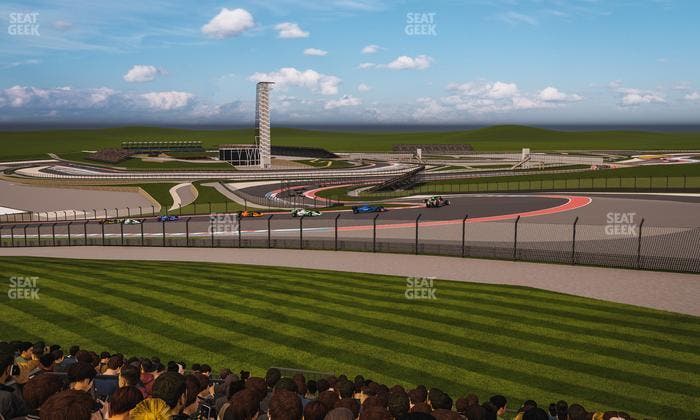Circuit of The Americas - Section Turn 1 Grandstand 5 Seat View