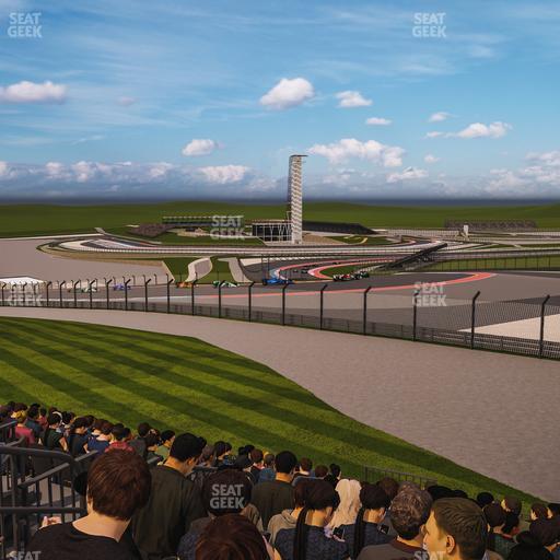 Circuit of The Americas - Section Turn 1 Grandstand 7 Seat View