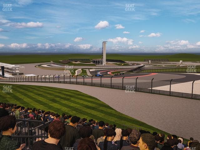 Circuit of The Americas - Section Turn 1 Grandstand 7 Seat View