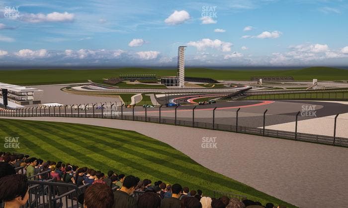 Circuit of The Americas - Section Turn 1 Grandstand 7 Seat View