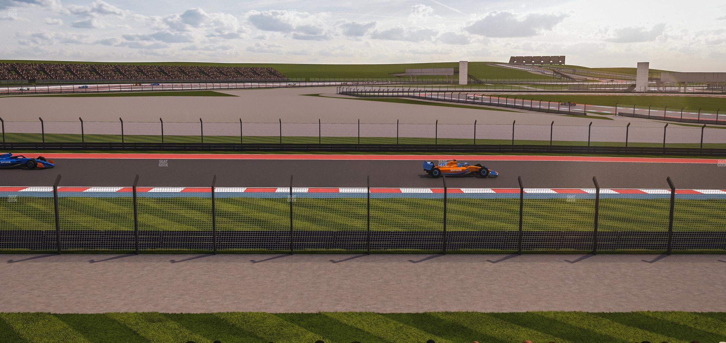 Circuit of The Americas - Section Turn 12 Bleachers 1 Seat View