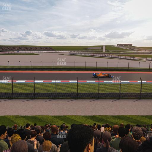 Circuit of The Americas - Section Turn 12 Bleachers 1 Seat View