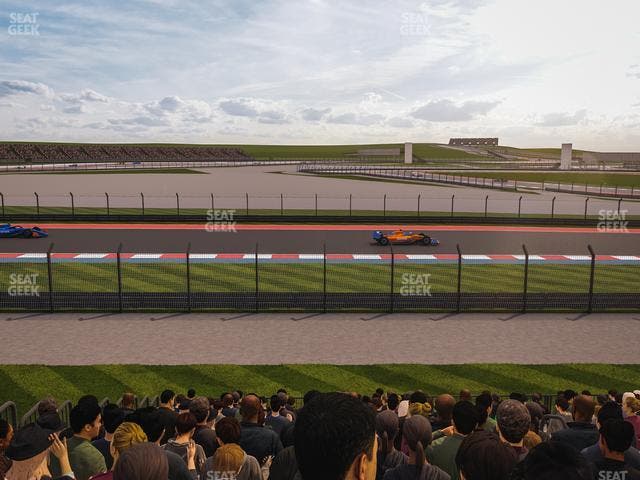 Circuit of The Americas - Section Turn 12 Bleachers 1 Seat View