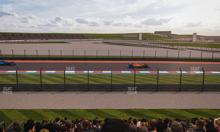 Circuit of The Americas - Section Turn 12 Bleachers 1 Seat View