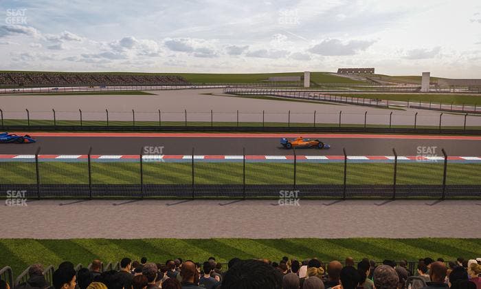 Circuit of The Americas - Section Turn 12 Bleachers 1 Seat View