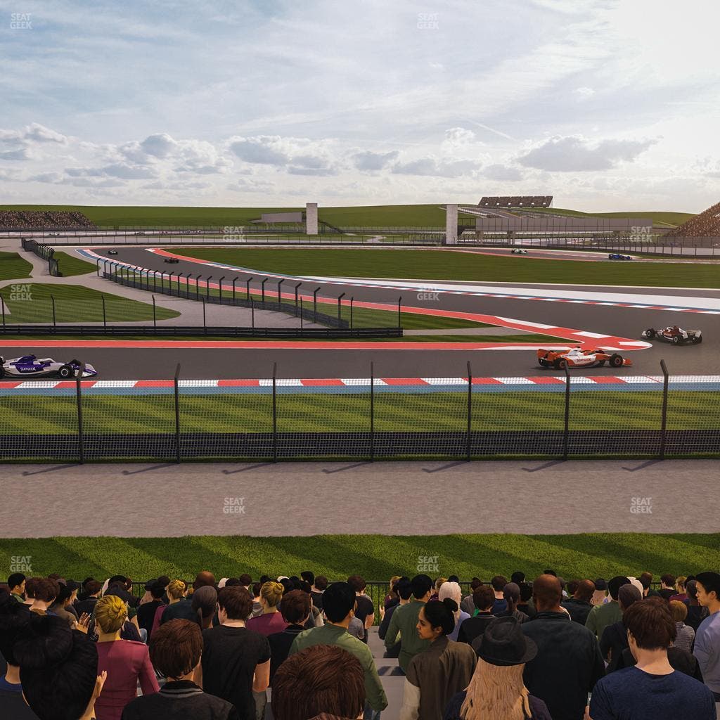 Circuit of The Americas - Section Turn 12 Bleachers 10 Seat View
