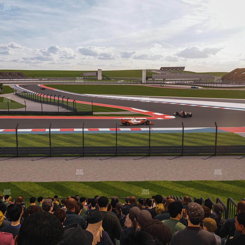 Circuit of The Americas - Section Turn 12 Bleachers 11 Seat View