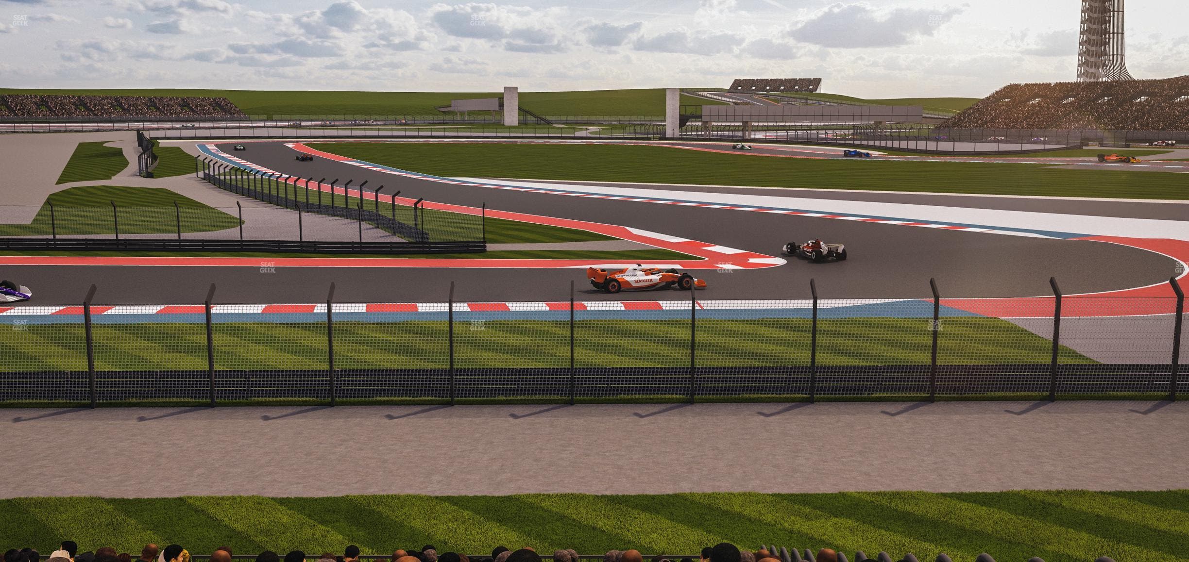 Circuit of The Americas - Section Turn 12 Bleachers 11 Seat View