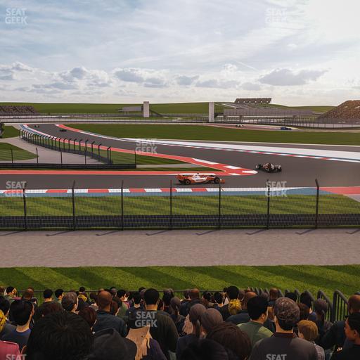 Circuit of The Americas - Section Turn 12 Bleachers 11 Seat View