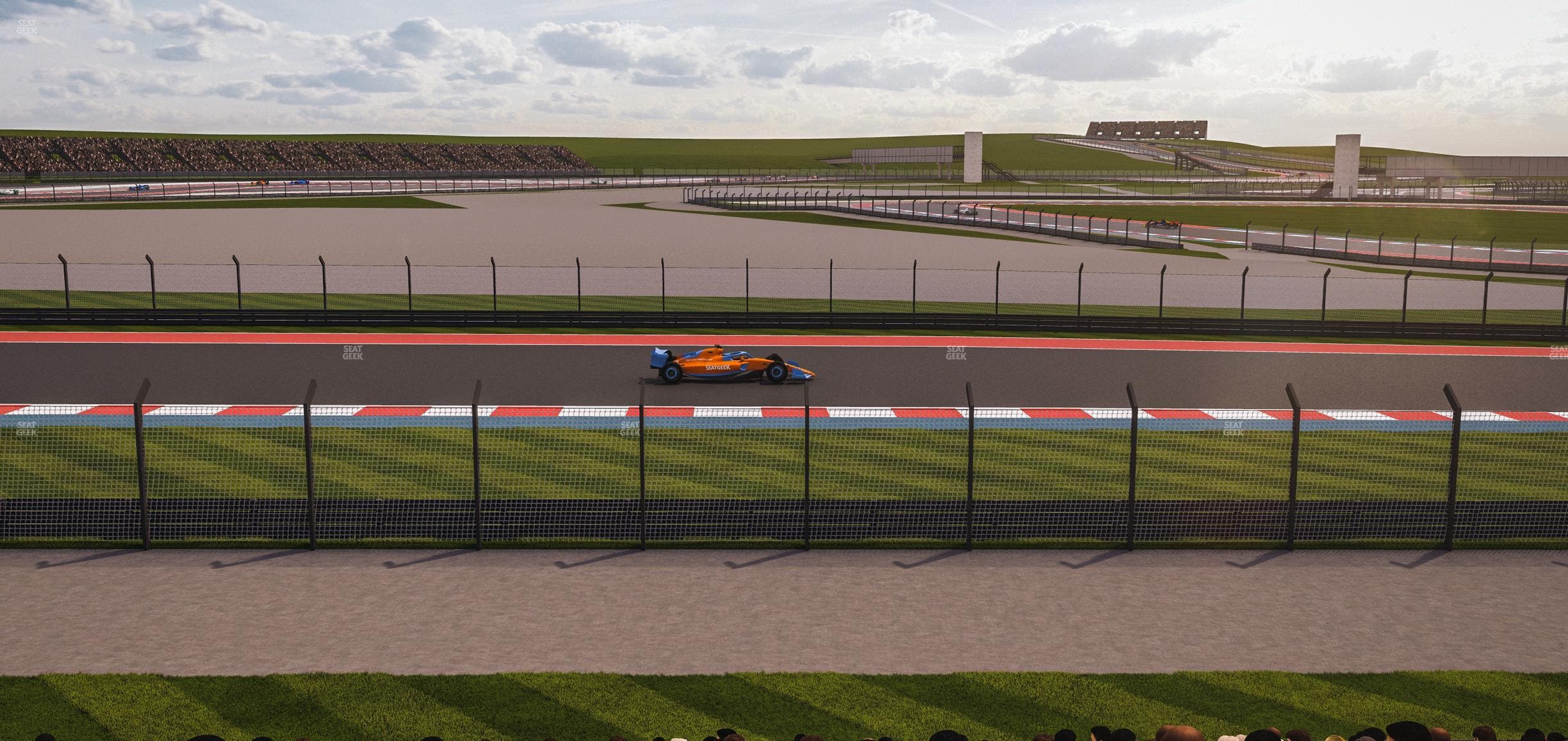Circuit of The Americas - Section Turn 12 Bleachers 2 Seat View