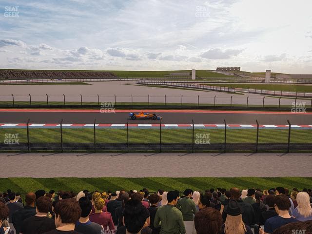 Circuit of The Americas - Section Turn 12 Bleachers 2 Seat View
