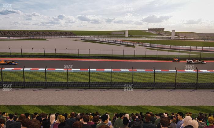 Circuit of The Americas - Section Turn 12 Bleachers 4 Seat View