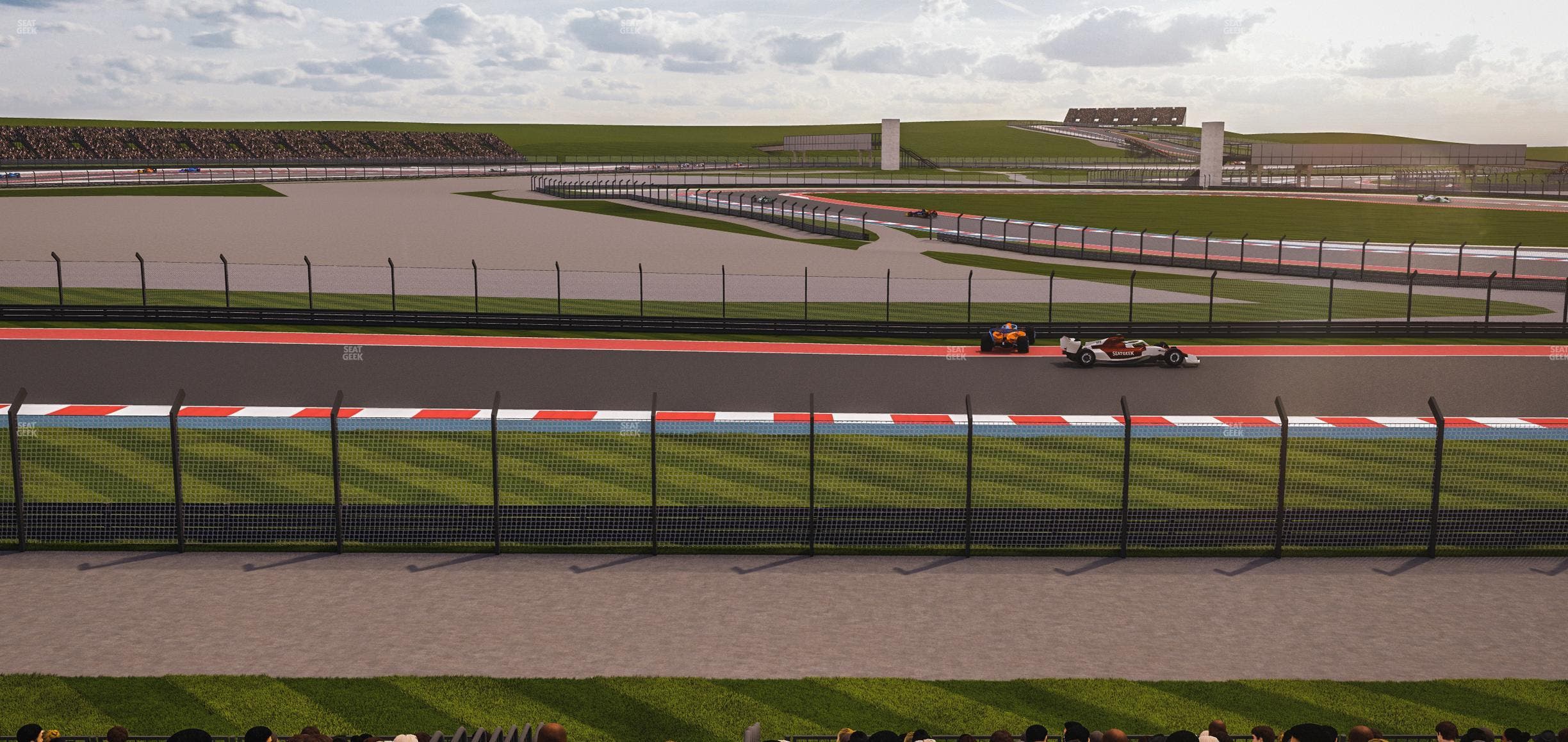 Circuit of The Americas - Section Turn 12 Bleachers 5 Seat View