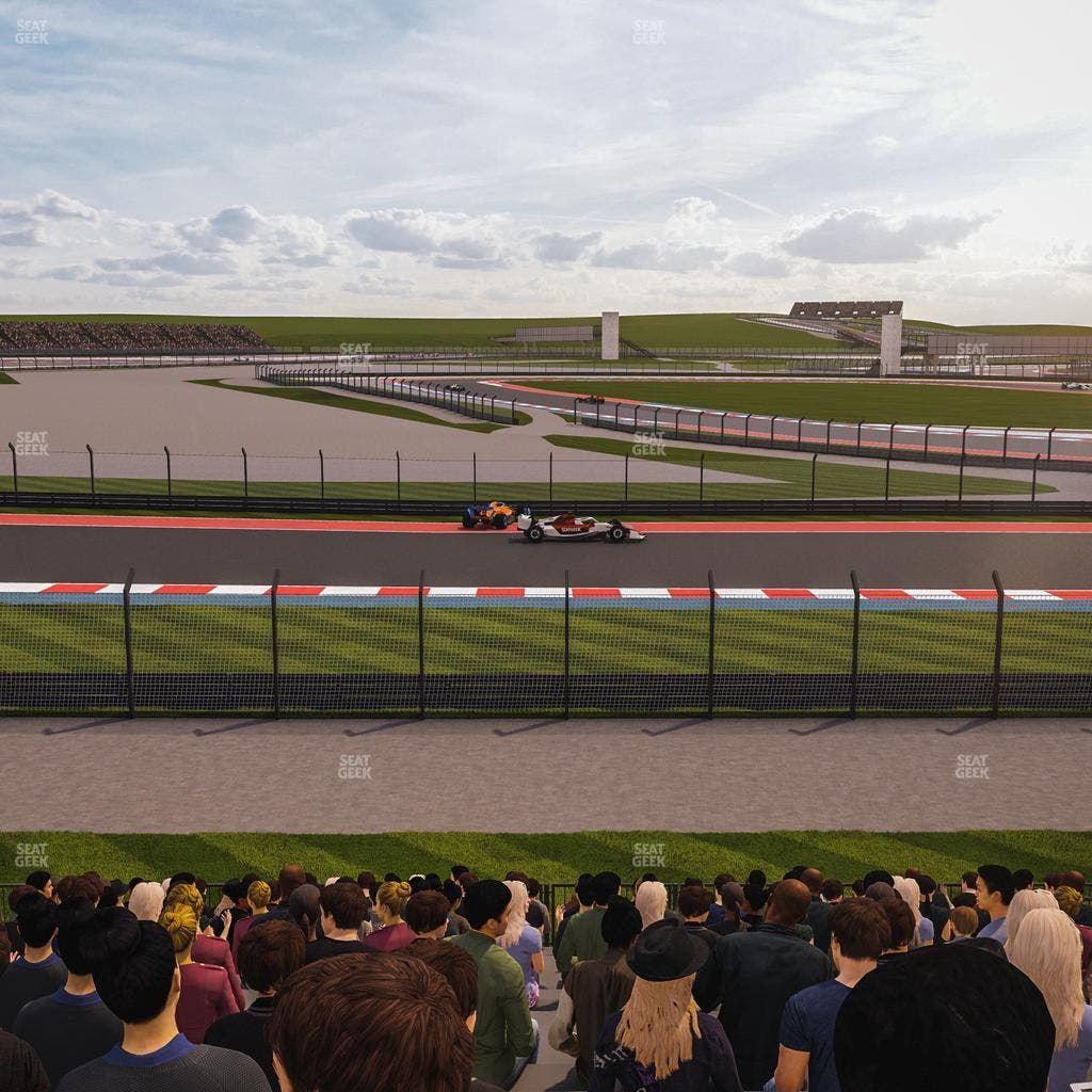Circuit of The Americas - Section Turn 12 Bleachers 6 Seat View