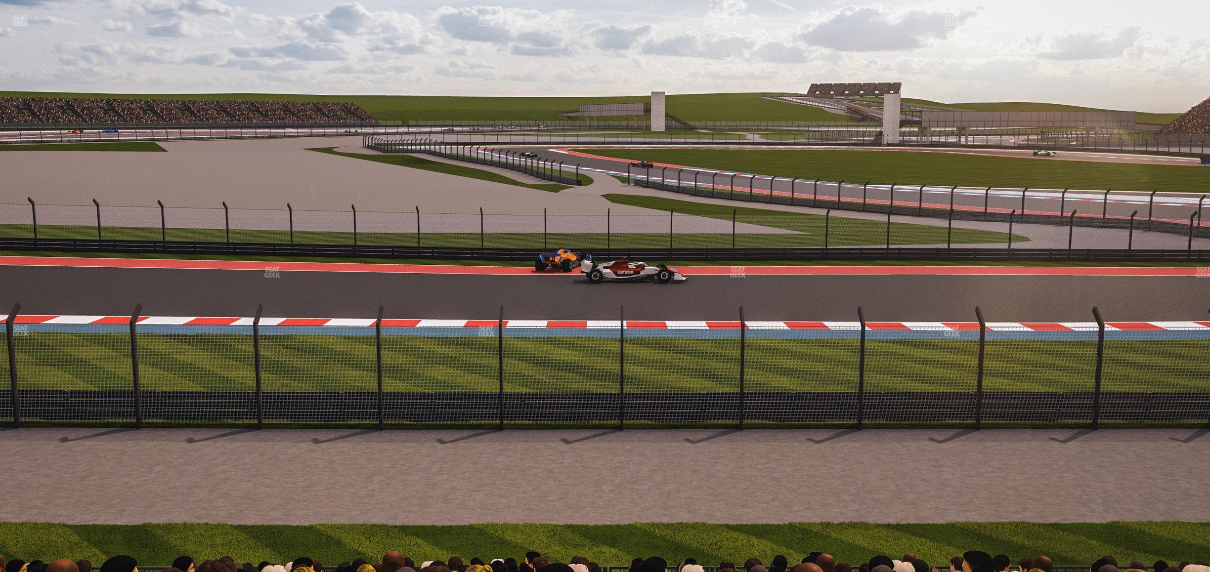 Circuit of The Americas - Section Turn 12 Bleachers 6 Seat View