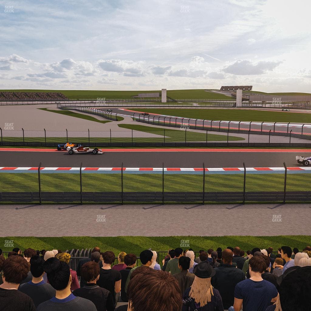 Circuit of The Americas - Section Turn 12 Bleachers 7 Seat View