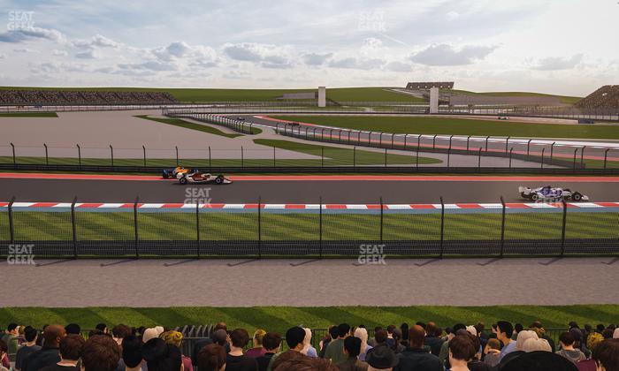 Circuit of The Americas - Section Turn 12 Bleachers 7 Seat View