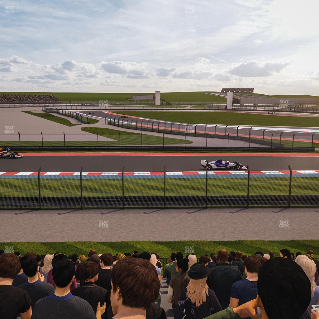 Circuit of The Americas - Section Turn 12 Bleachers 8 Seat View