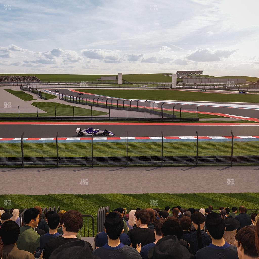 Circuit of The Americas - Section Turn 12 Bleachers 9 Seat View