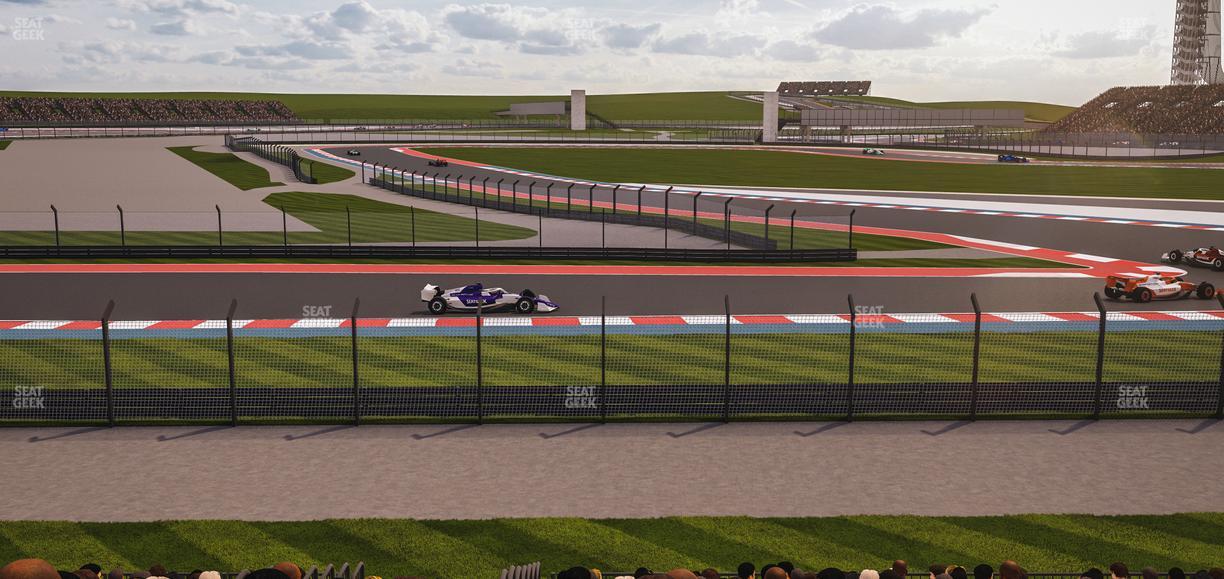 Circuit of The Americas - Section Turn 12 Bleachers 9 Seat View