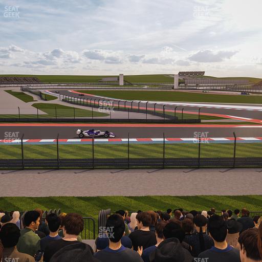 Circuit of The Americas - Section Turn 12 Bleachers 9 Seat View