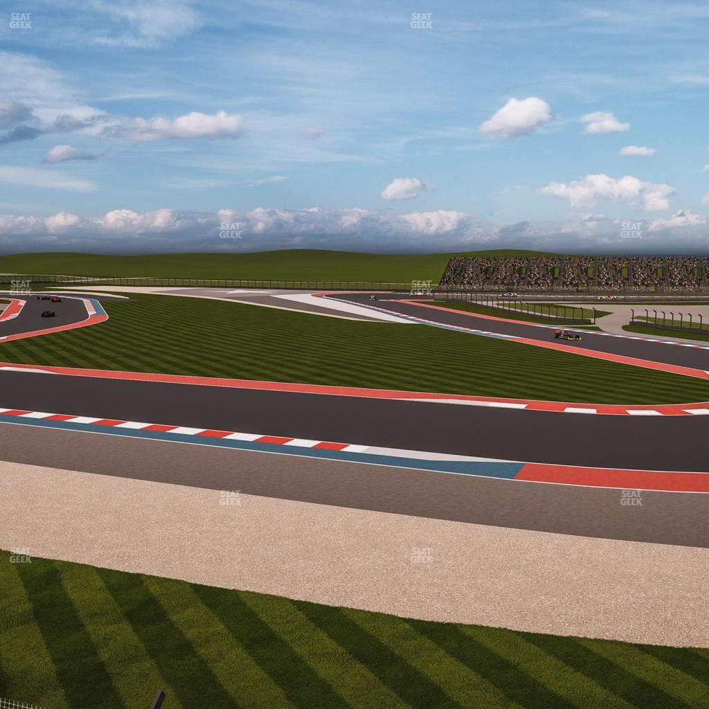 Circuit of The Americas - Section Turn 13 Trackside Suites Seat View